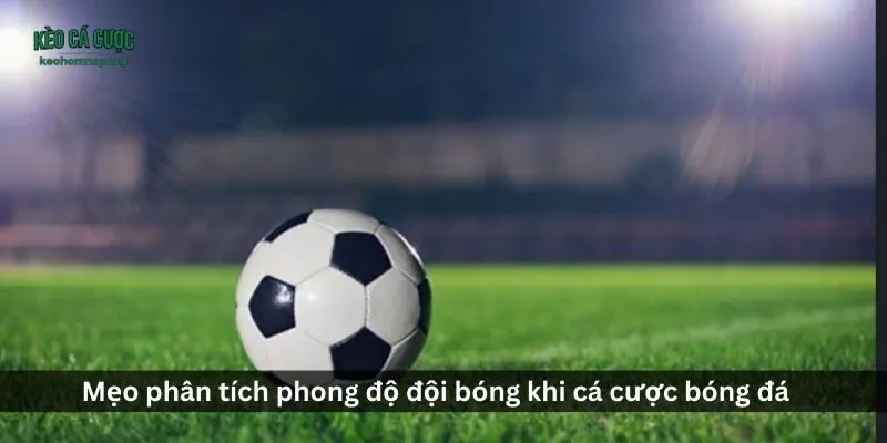 phân tích phong độ đội bóng